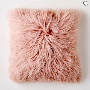 West elm Mongolian lamb accent pillows